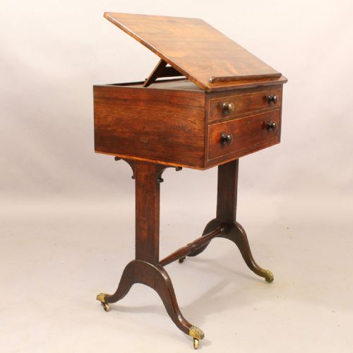 Regency Rosewood Reading Table