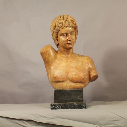 Marble Bust of a Young Woman