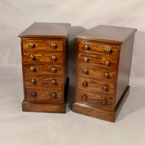 Pair of Bedside Chests