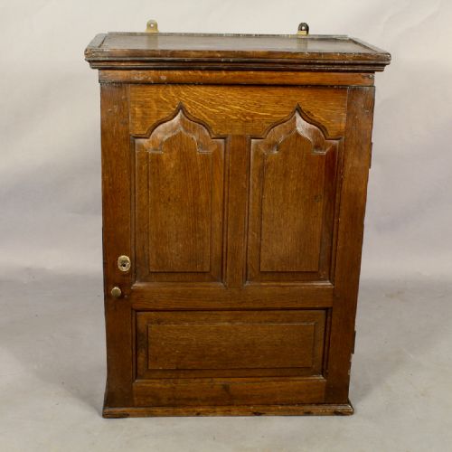 Eighteenth Century Oak Hanging Cupboard.