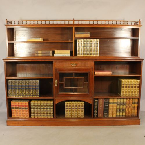 Nineteenth Century Open Bookcase