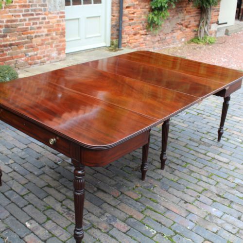 Regency Mahogany Dining Table