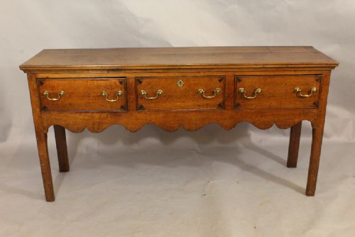 Oak Dresser Base.