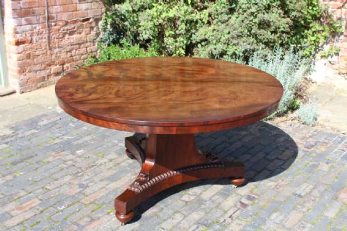 Regency Mahogany Breakfast Table