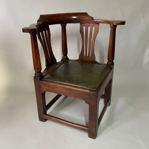 George III Fruitwood Corner Chair
