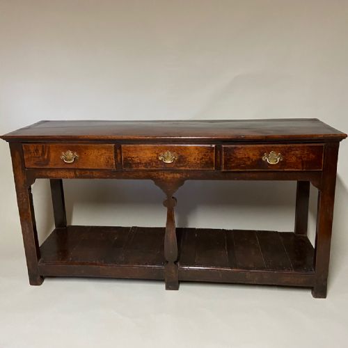 18th Century Oak Pot Board Dresser Base