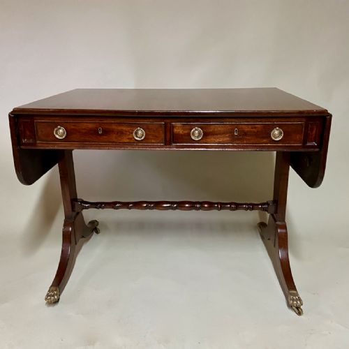 Regency Mahogany Sofa Table