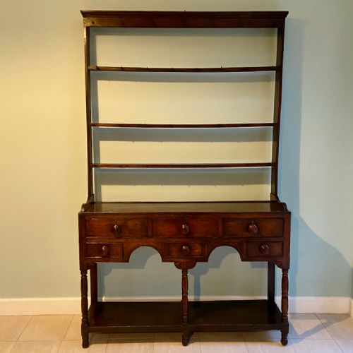 Early 19th Century Oak Potboard Dresser