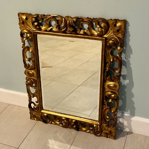 Carved Giltwood Mirror