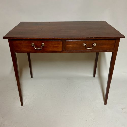 George III Mahogany Writing Table