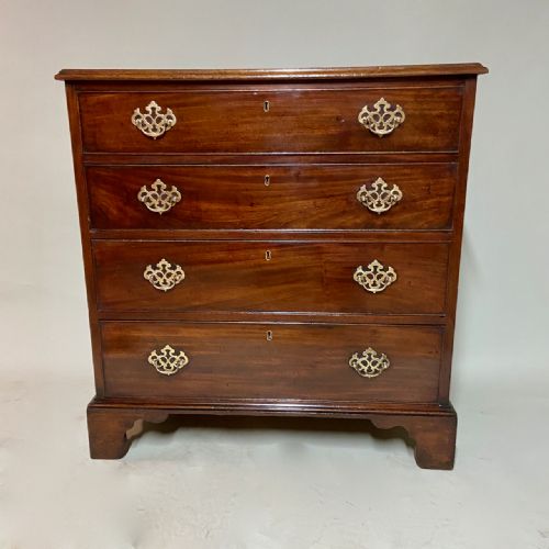 George III Mahogany Chest of Pleasing Proportions