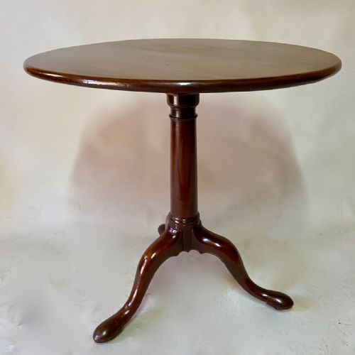 George III Mahogany Tripod Table