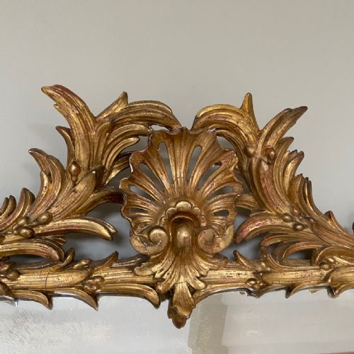 fig 1. George III Gilt Cushion Front Mirror