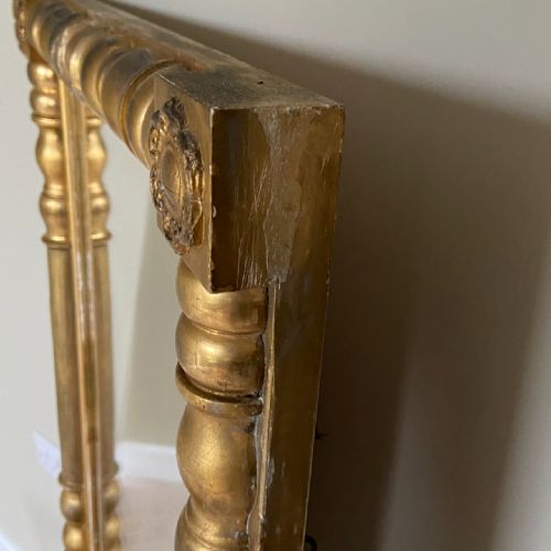 EARLY 20TH CENTURY REGENCY STYLE GILT MIRROR - ADDITIONAL PHOTO 5