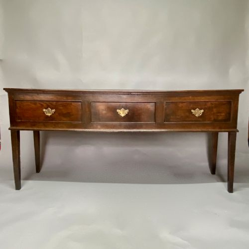George III Oak Low Dresser