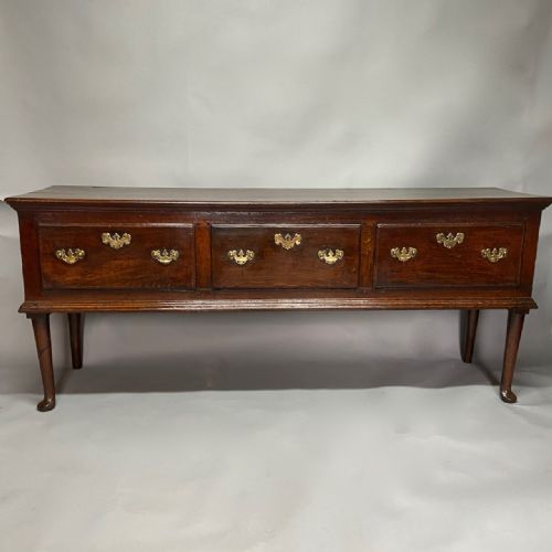 Early Eighteenth Century Oak Low Dresser