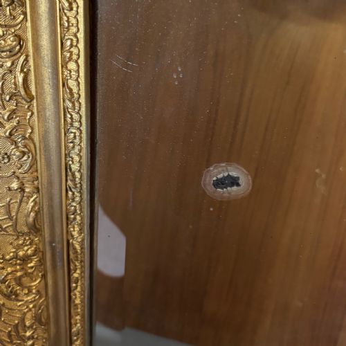 FRENCH NINETEENTH CENTURY GILT MIRROR - ADDITIONAL PHOTO 7