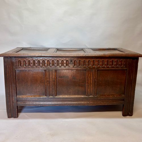 Eighteenth Century Oak Coffer
