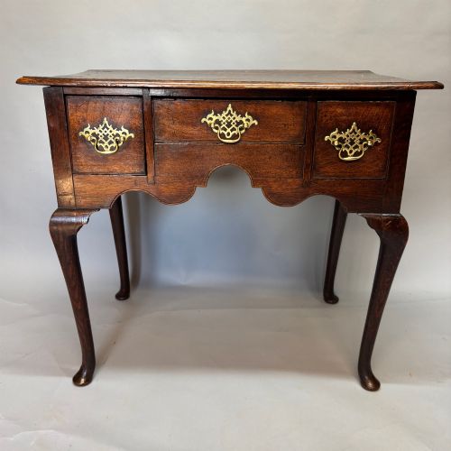 George II Oak Lowboy
