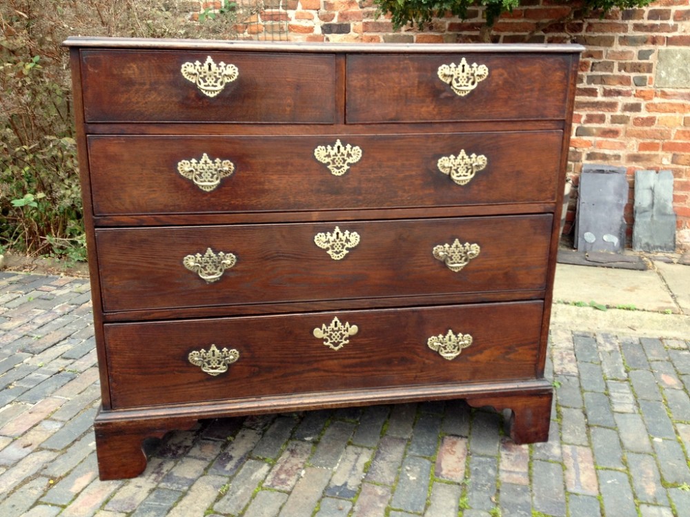 George III Oak Chest of Drawers