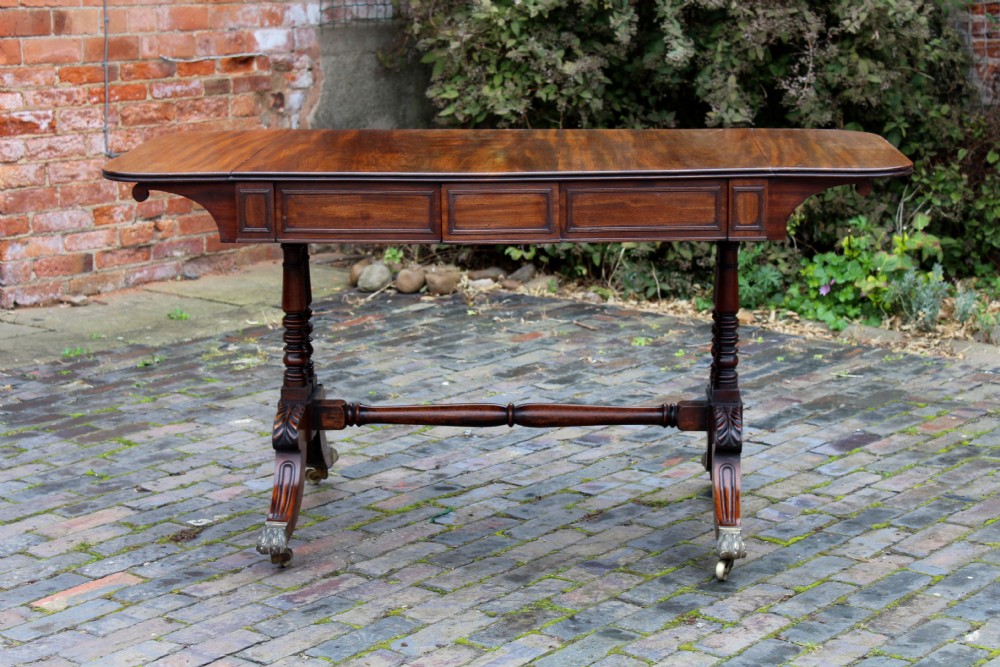 Regency Mahogany Sofa Table