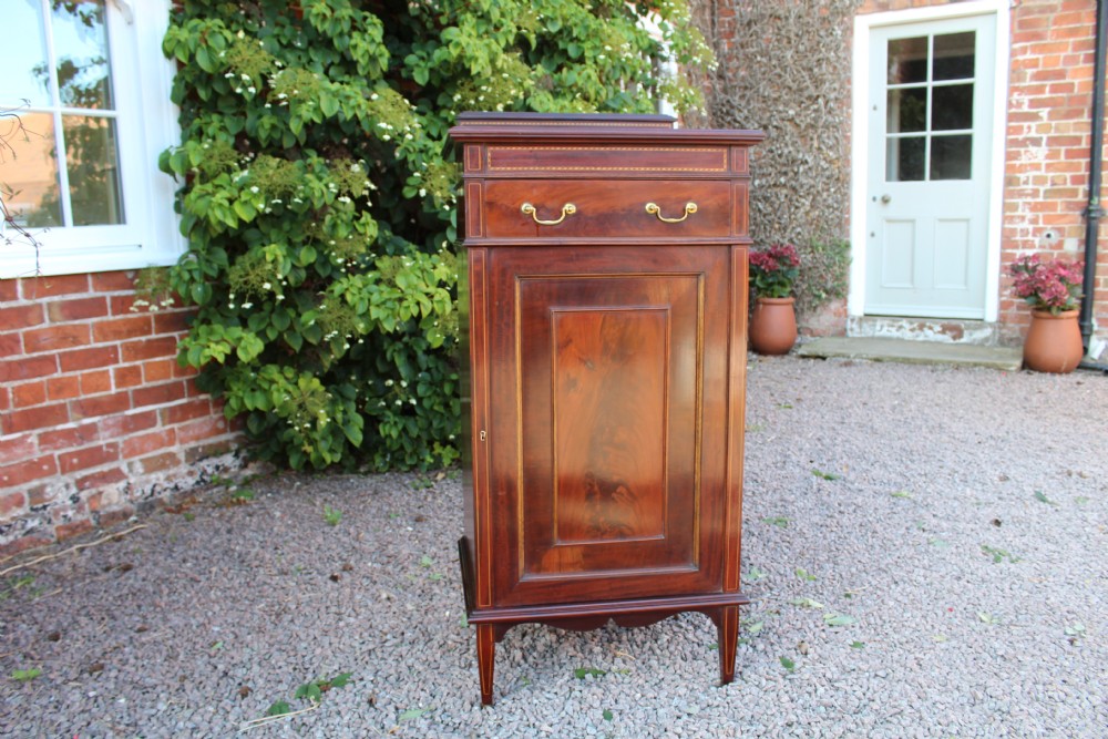 Mahogany Music Cabinet