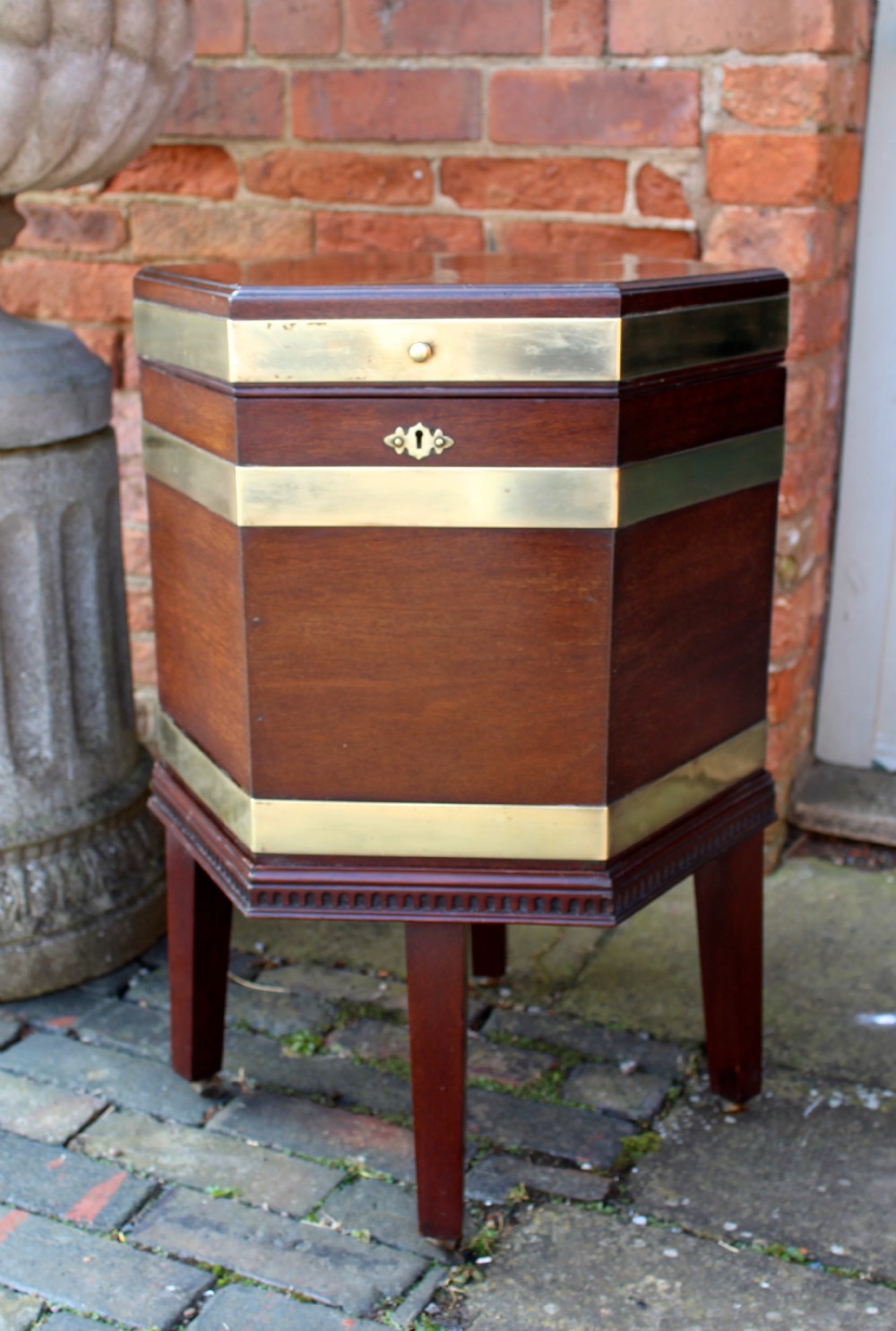 Regency Mahogany Cellarette