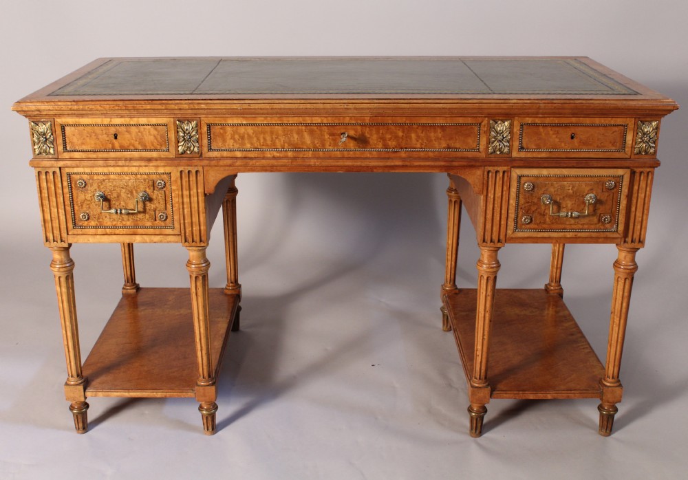  Pretty French Burr Poplar Desk