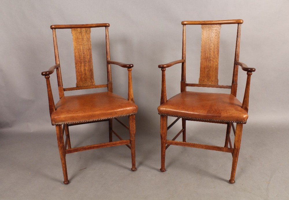 Pair of Cotswold School Armchairs