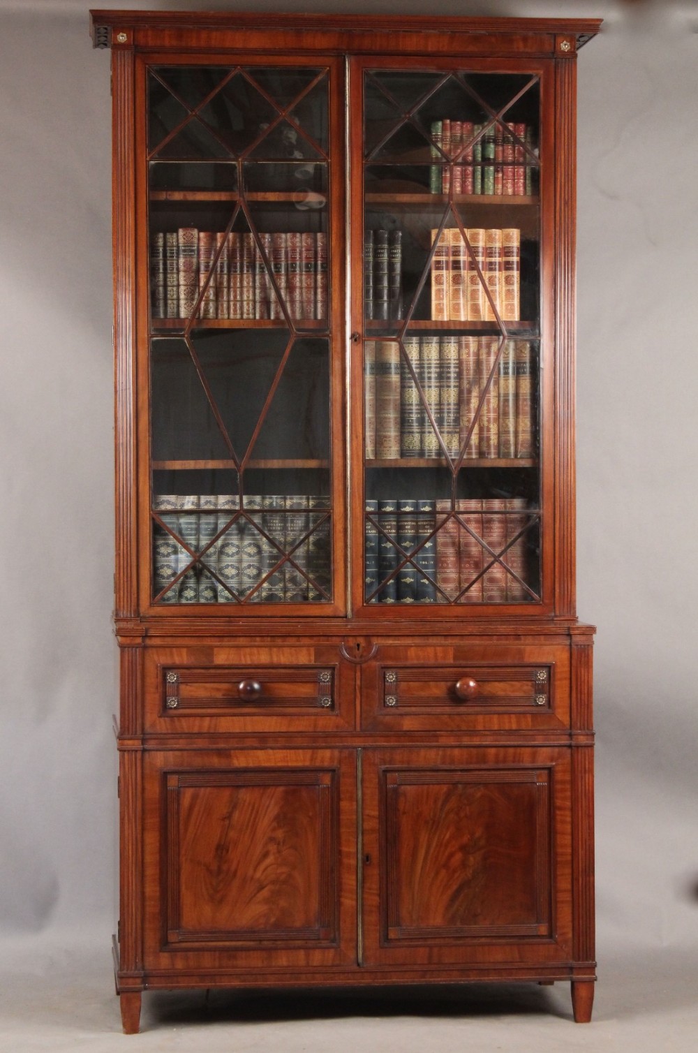 George III Secretaire Bookcase