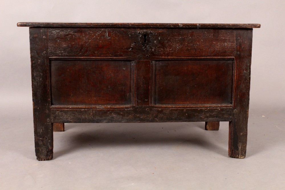 Oak Coffer of Small Proportions