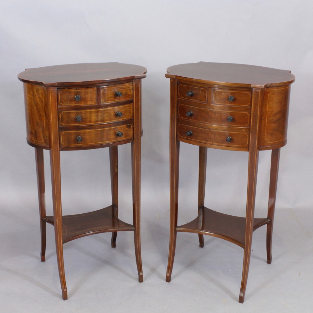 Fine pair of Bedside Cabinets