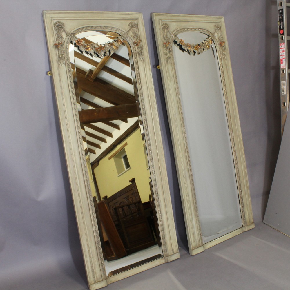 Pair of Decorated Mirrors