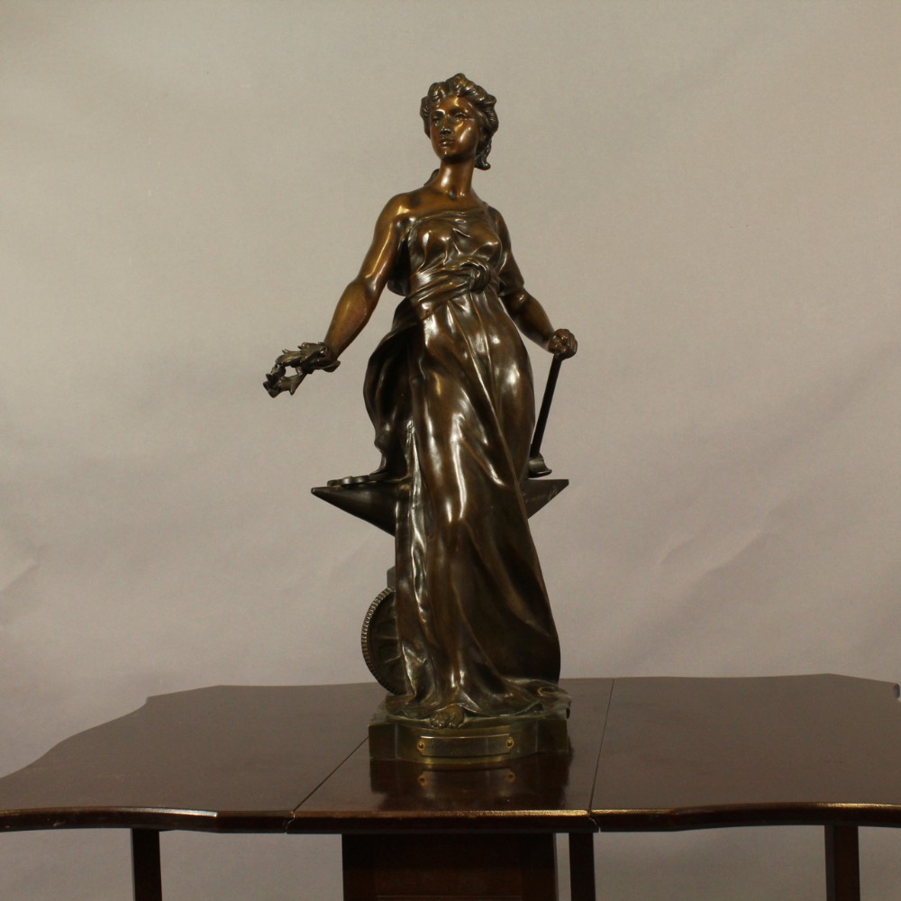 Impressive French Bronze Figure