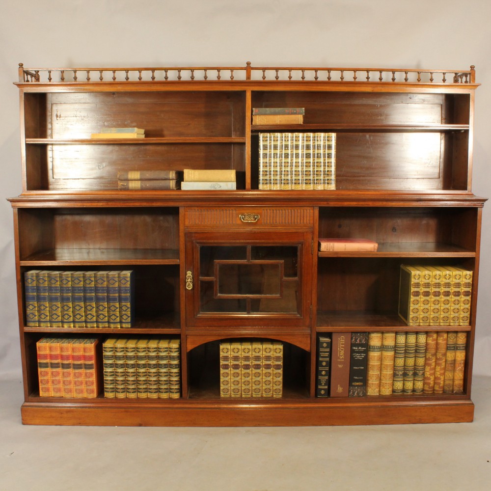 Nineteenth Century Open Bookcase
