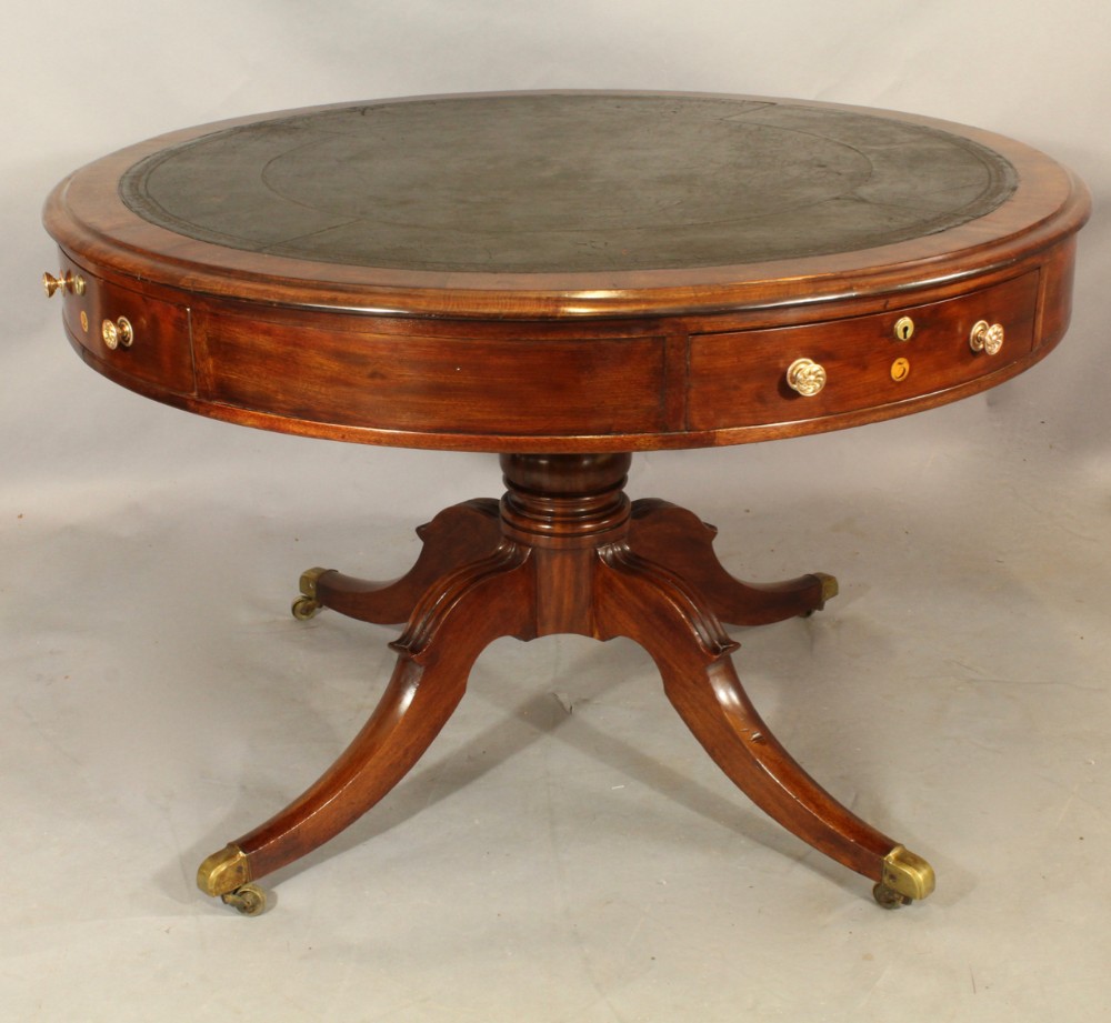 Early Nineteenth Century Drum Table