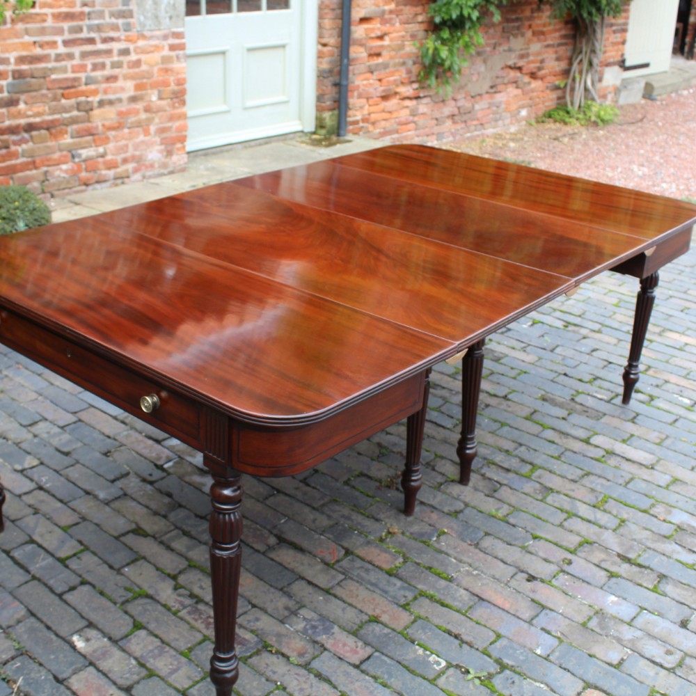 Regency Mahogany Dining Table