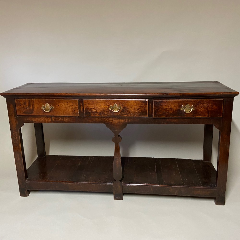 18th Century Oak Pot Board Dresser Base