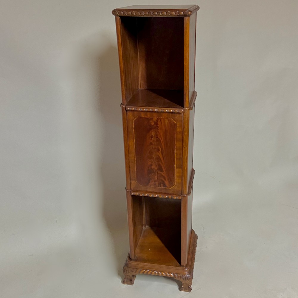 Early Twentieth Century Mahogany Pedestal Bookcase