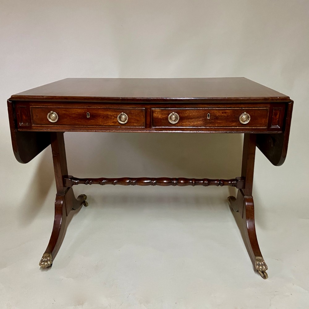 Regency Mahogany Sofa Table