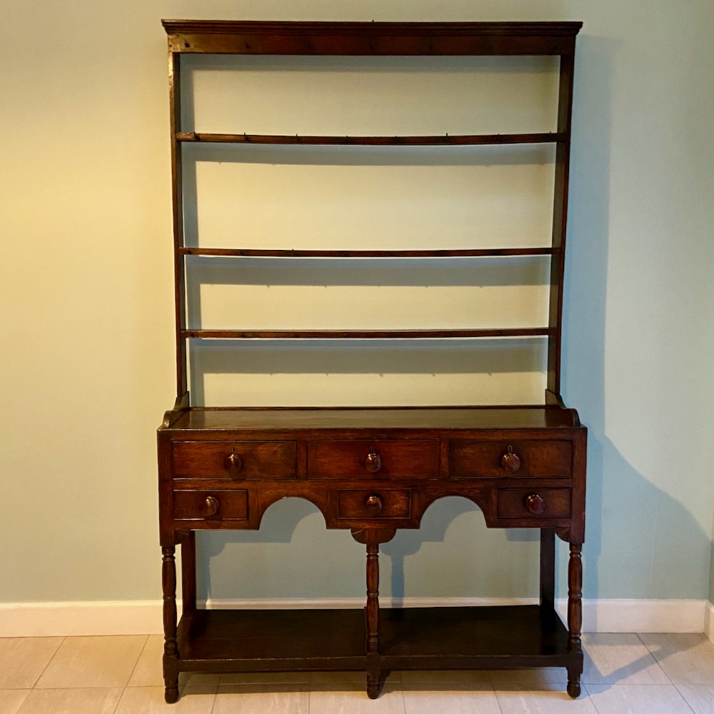 Early 19th Century Oak Potboard Dresser