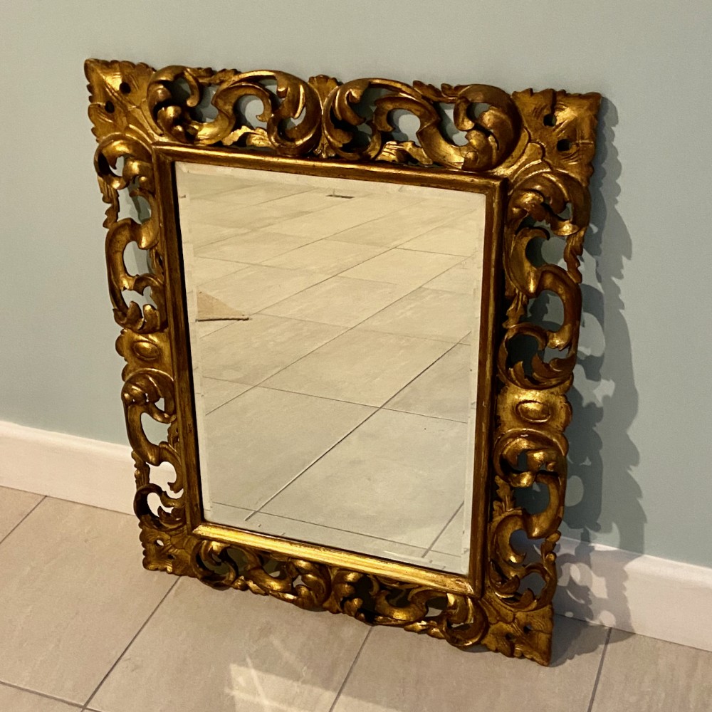 Carved Giltwood Mirror