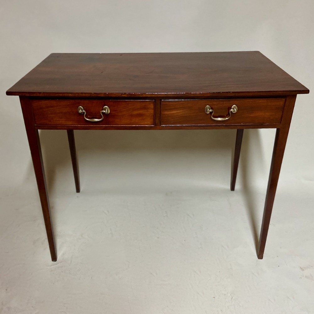 George III Mahogany Writing Table