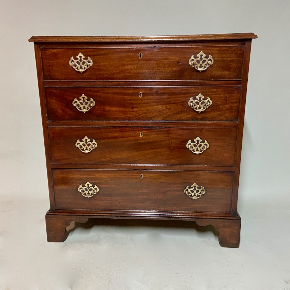 George III Mahogany Chest of Pleasing Proportions