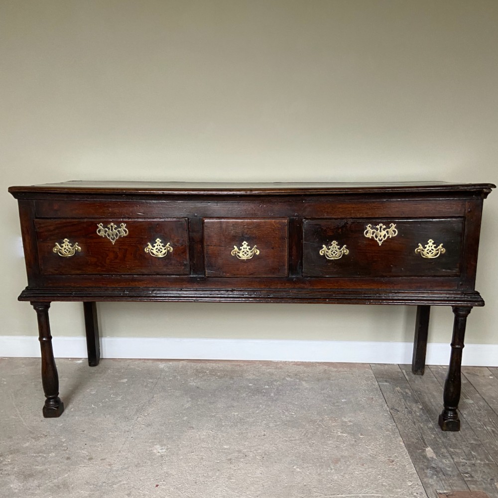 Late Seventeenth Century Oak Low Dresser