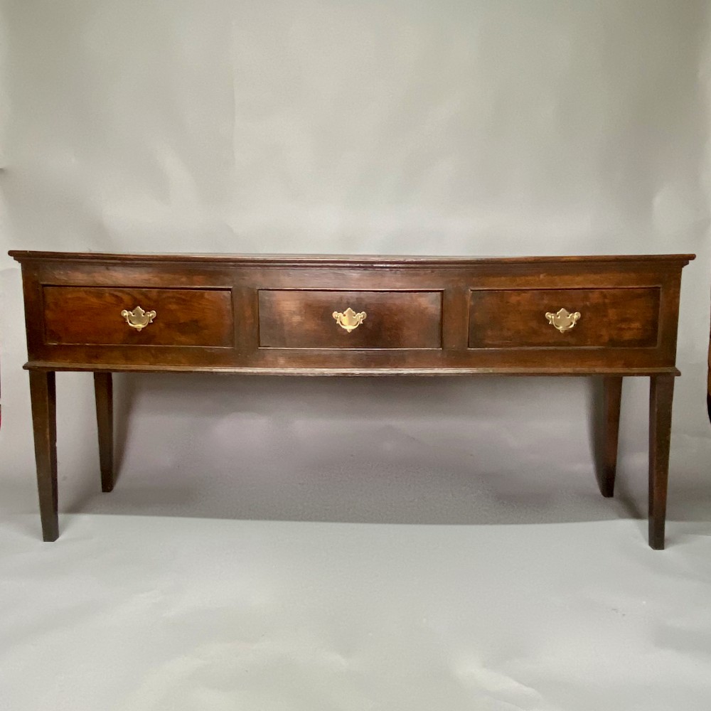 George III Oak Low Dresser