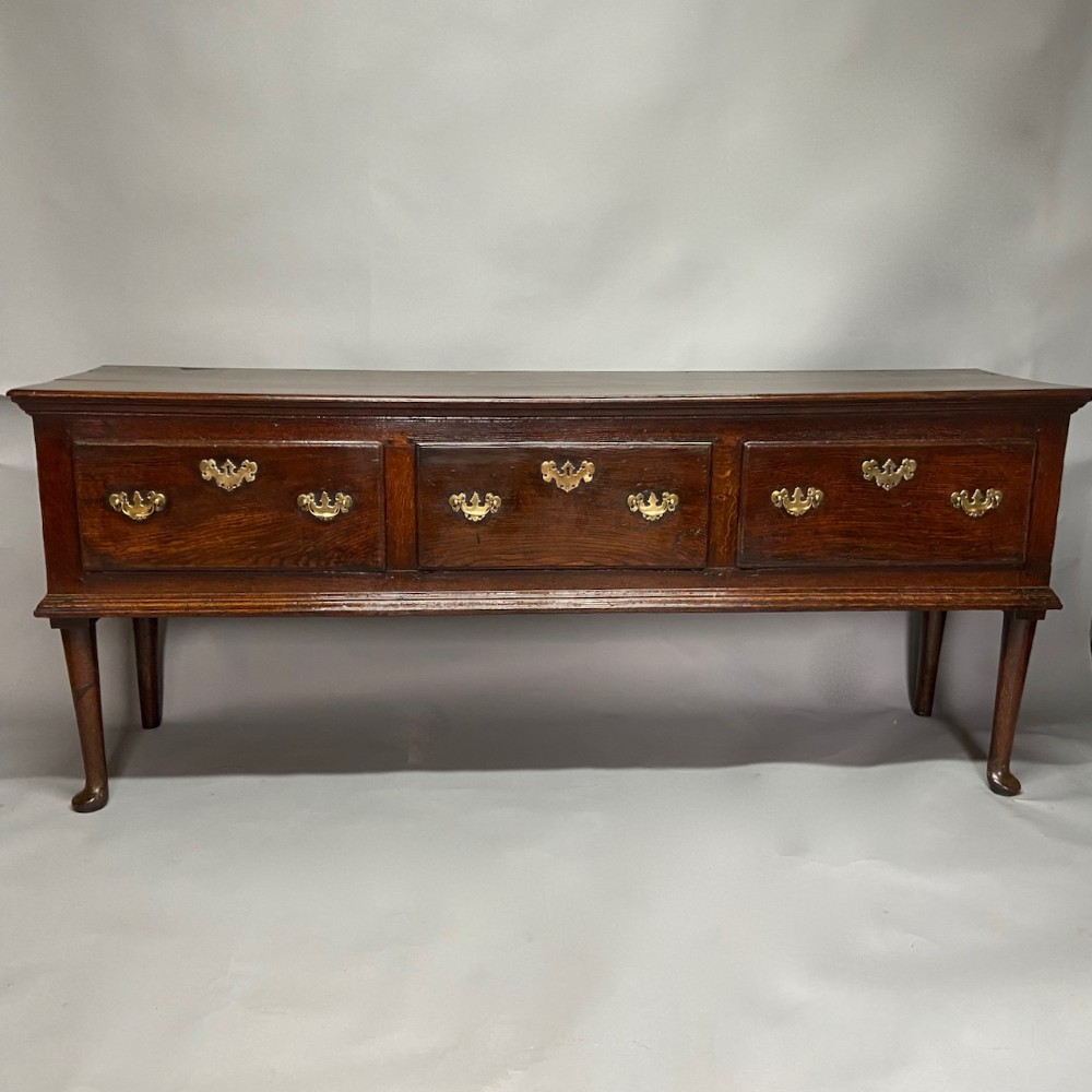 Early Eighteenth Century Oak Low Dresser