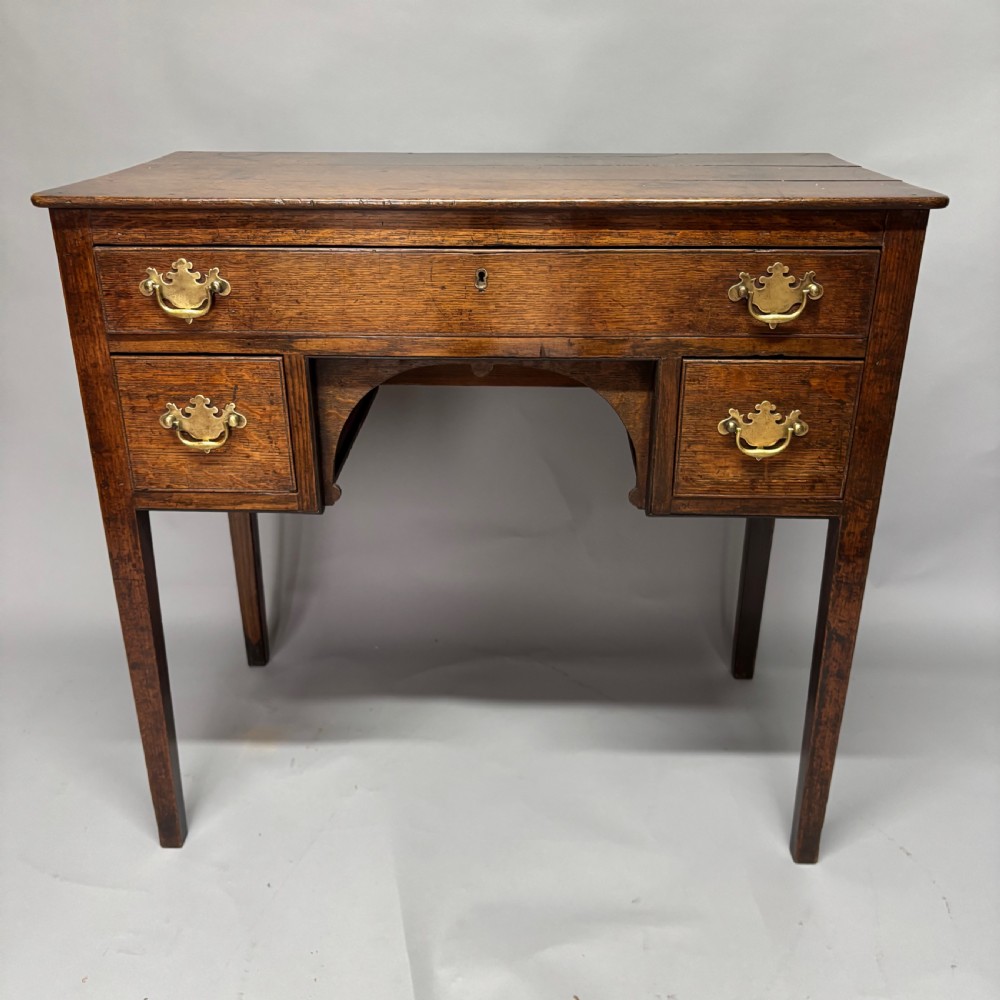 George III Oak Lowboy