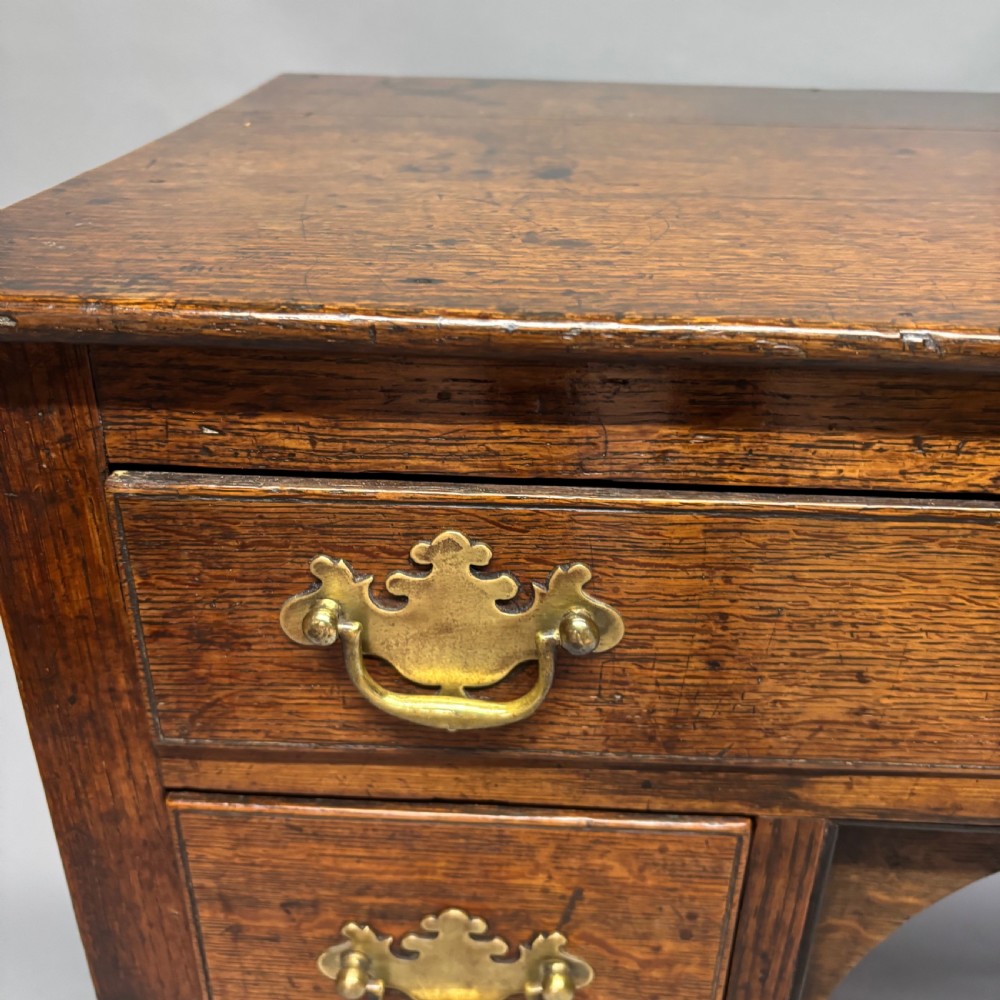 George III Oak Lowboy View V