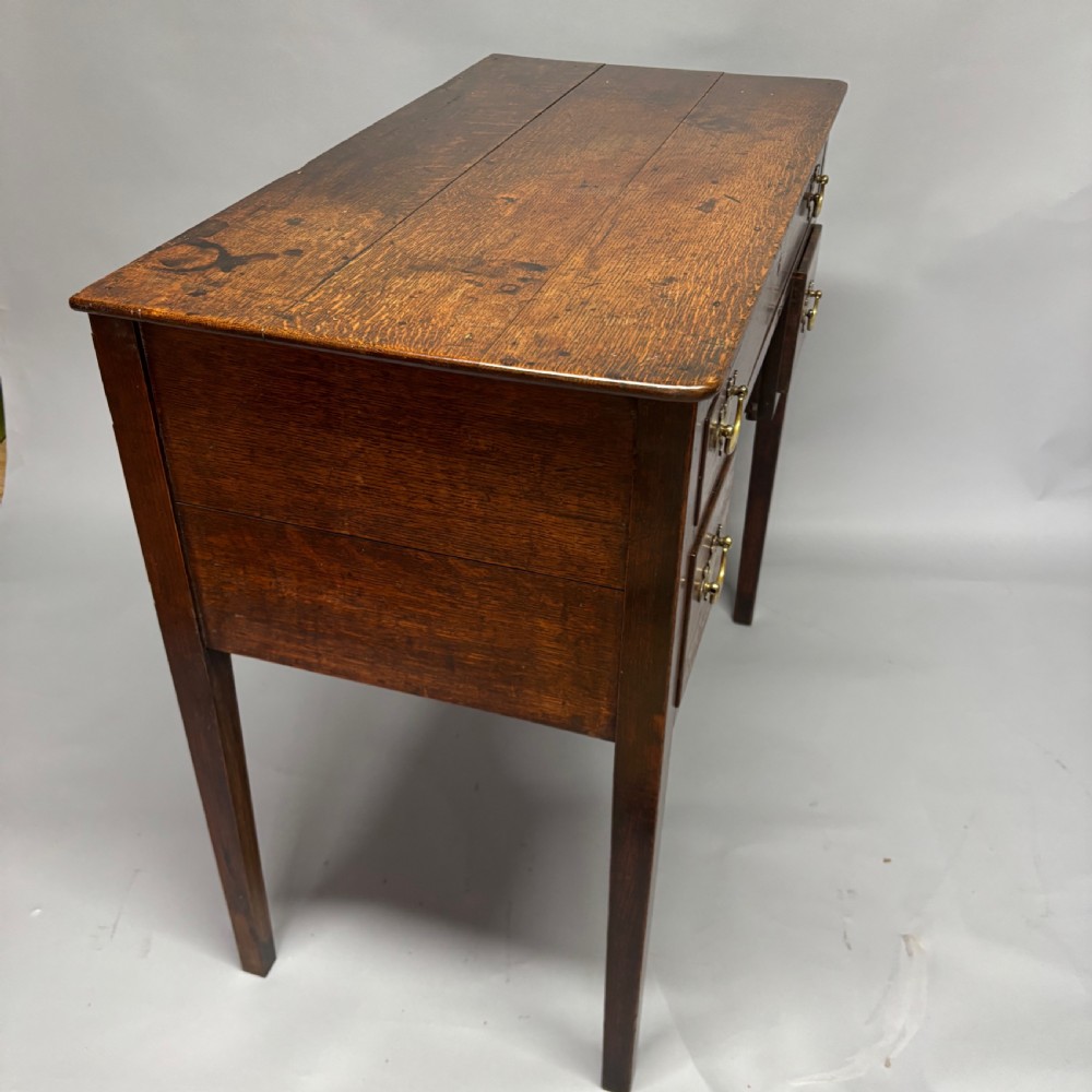 George III Oak Lowboy View VIII